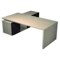 Стол руководителя с опорной тумбой правой Esperto 139-1