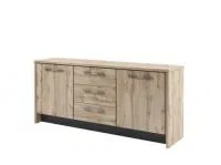 Тумба с 2 дверьми и 3 ящиками Торстон Т-13-01