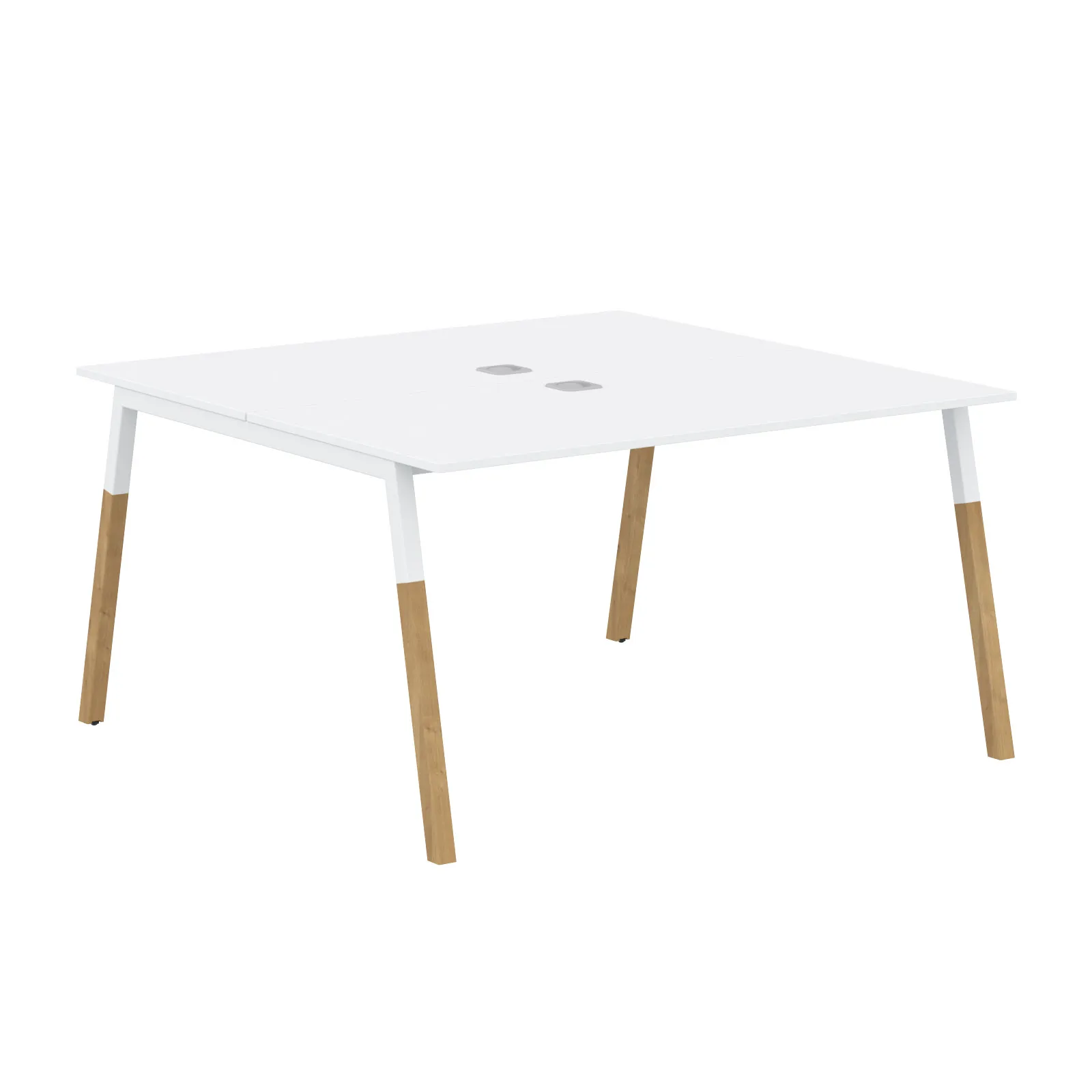 Рабочая станция FWST 1313 (белый/бук) Forta