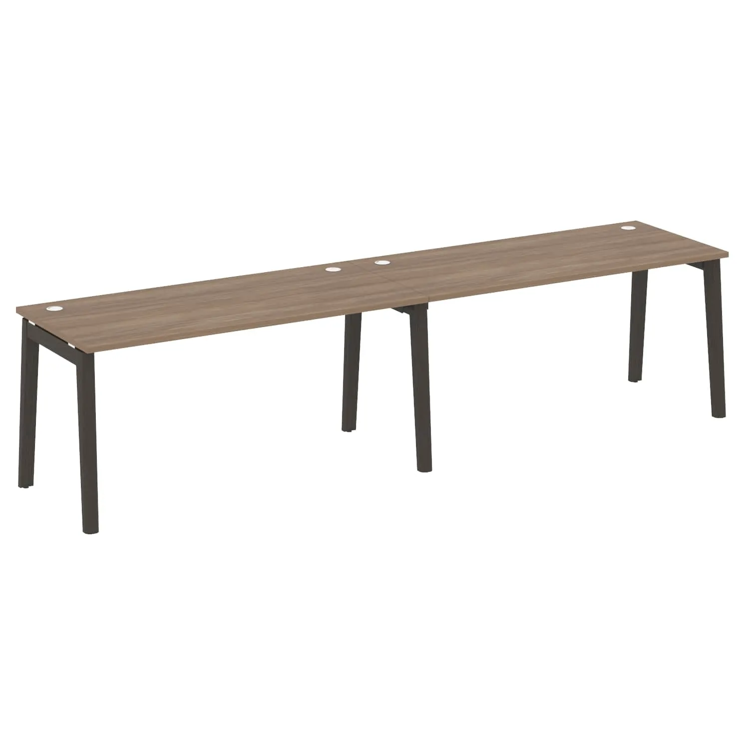 Рабочая станция (опоры - массив дерева, дуб темный) ONIX WOOD OW.RS-2.4.7