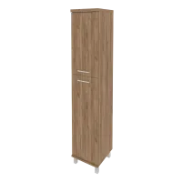 Шкаф высокий узкий правый First KSU-1.8(R) (дуб Табак)