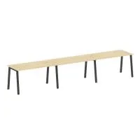 Рабочая станция на 3 раб.места на А-образном м/к Metal System БА.СМ-3.3