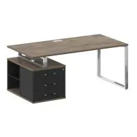 Стол руководителя с опорной тумбой , левый Shift SK.SRT-180 (L)