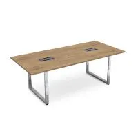 Стол переговорный на О-образных опорах Gloss Line НСП-О.939