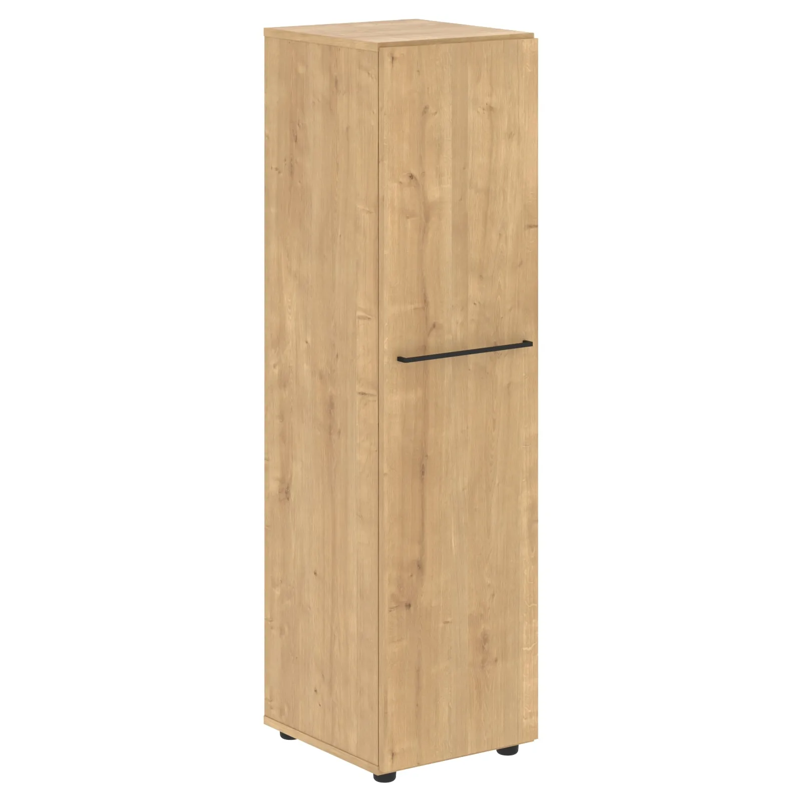 Шкаф колонка с глухой средней дверью, дуб Бофорд, Loftis LMC 40.1