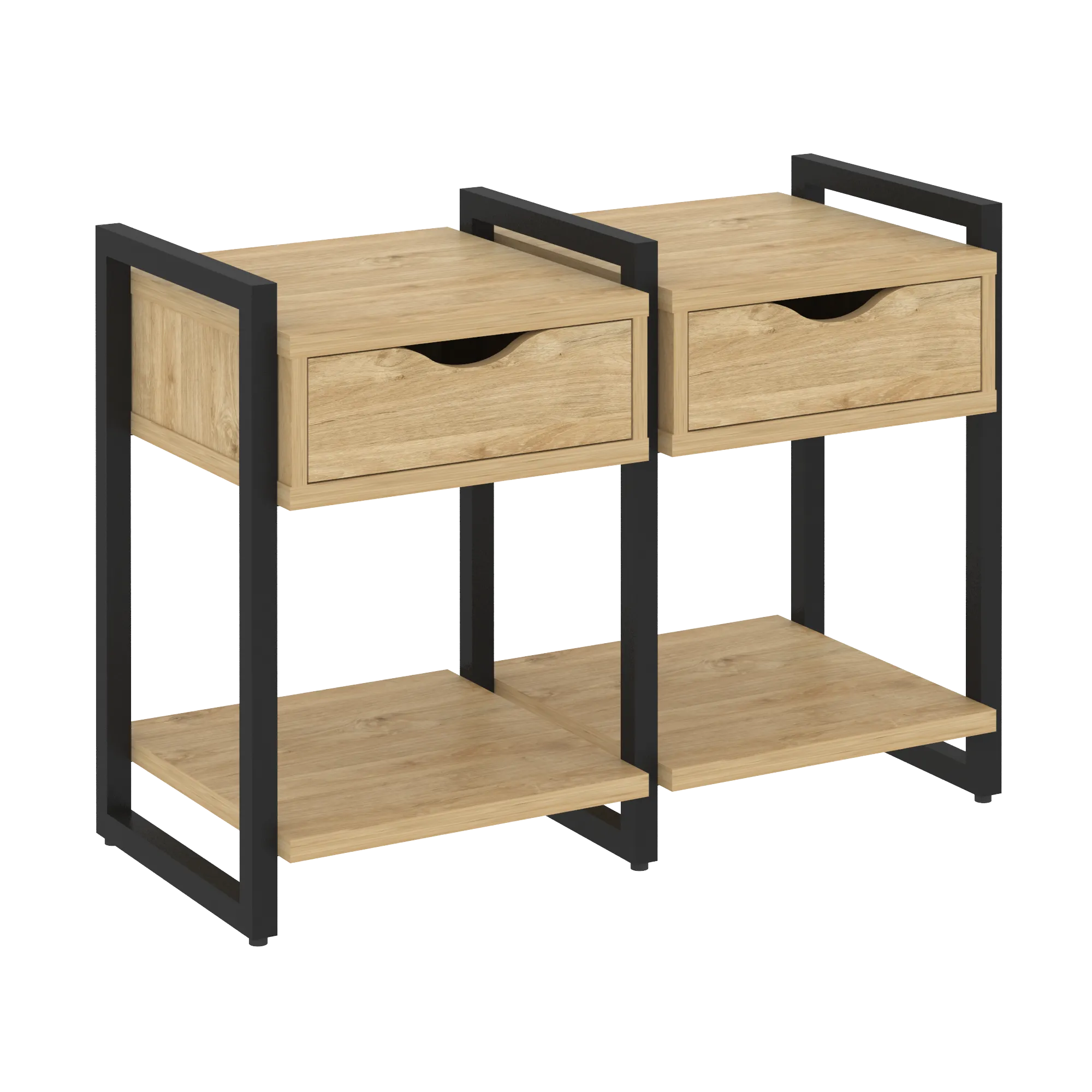 Тумба Loft на регулируемых опорах наборная VR.L-TN-1.O