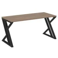 Стол рабочий на Z-образных опорах VR.L-SRZ-4.7 (дуб аризона/черный)