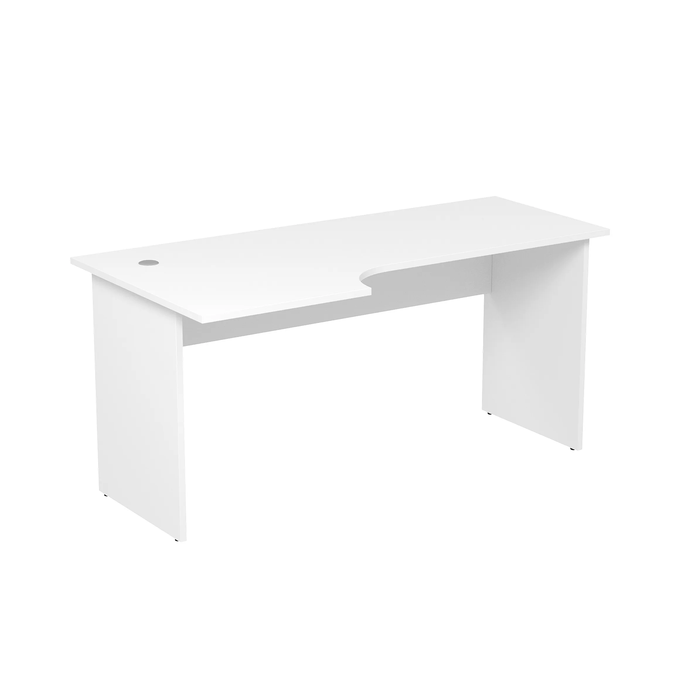 Стол криволинейный левый Стиль 2С.043 (белый)