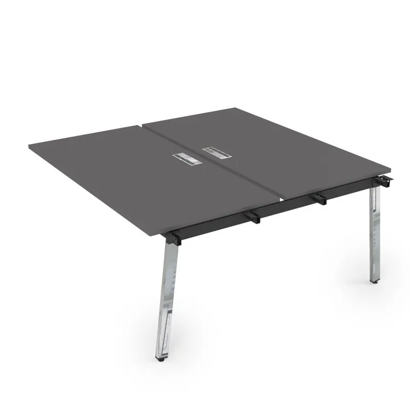 Стол системы БЕНЧ на 2 рабочих места, средний модуль Arredo 10БДС.269 (металл глянец)