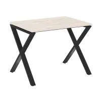 Стол рабочий на X-образных опорах VR.L-SRX-1.7 (денвер светлый/черный)