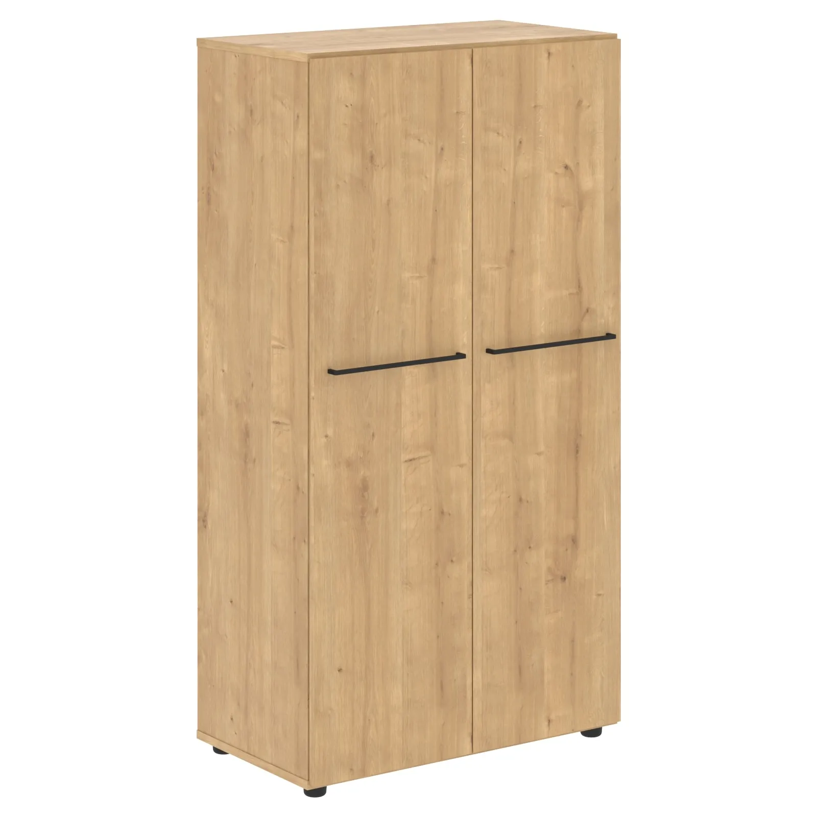 Шкаф с глухими средними дверьми, дуб Бофорд, Loftis LMC 80.1