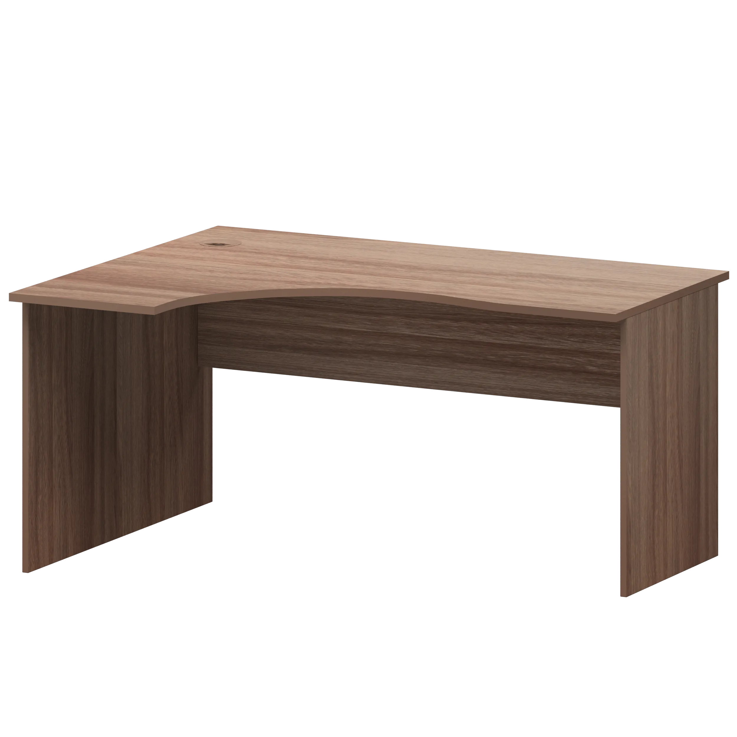 Стол криволинейный левый Арго А-201 L Темный шимо