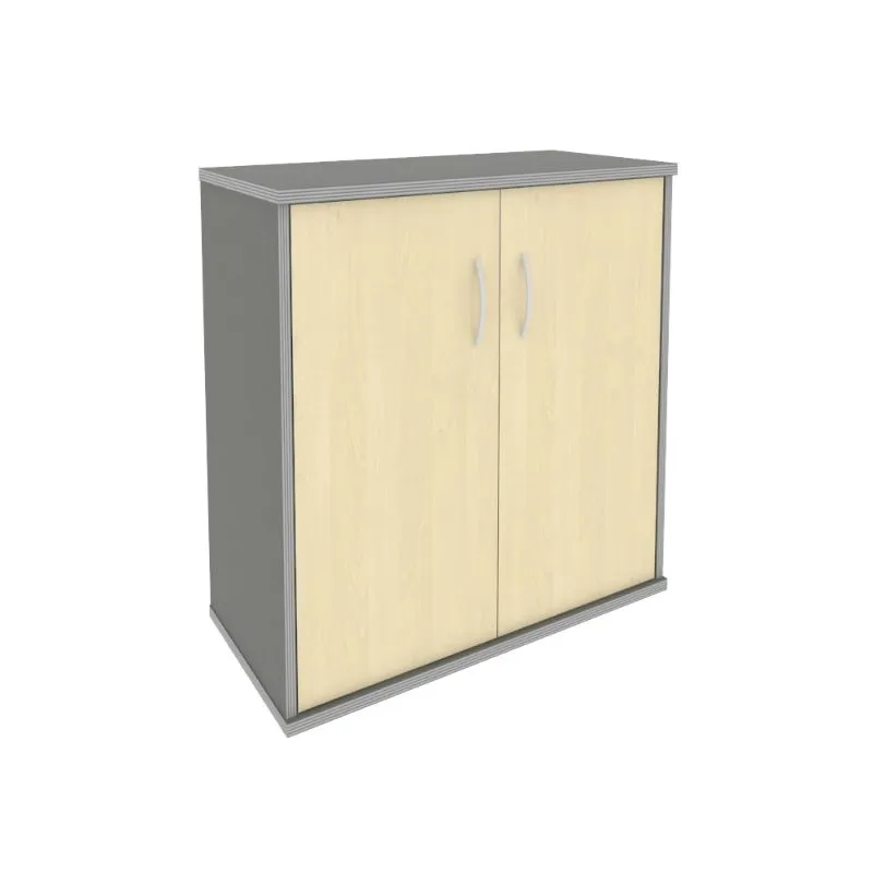 Шкаф низкий широкий (2 низкие двери ЛДСП) RIVA А.СТ-3.1