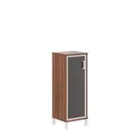 Шкаф со стеклом в рамке узкий Born B421.7 левый