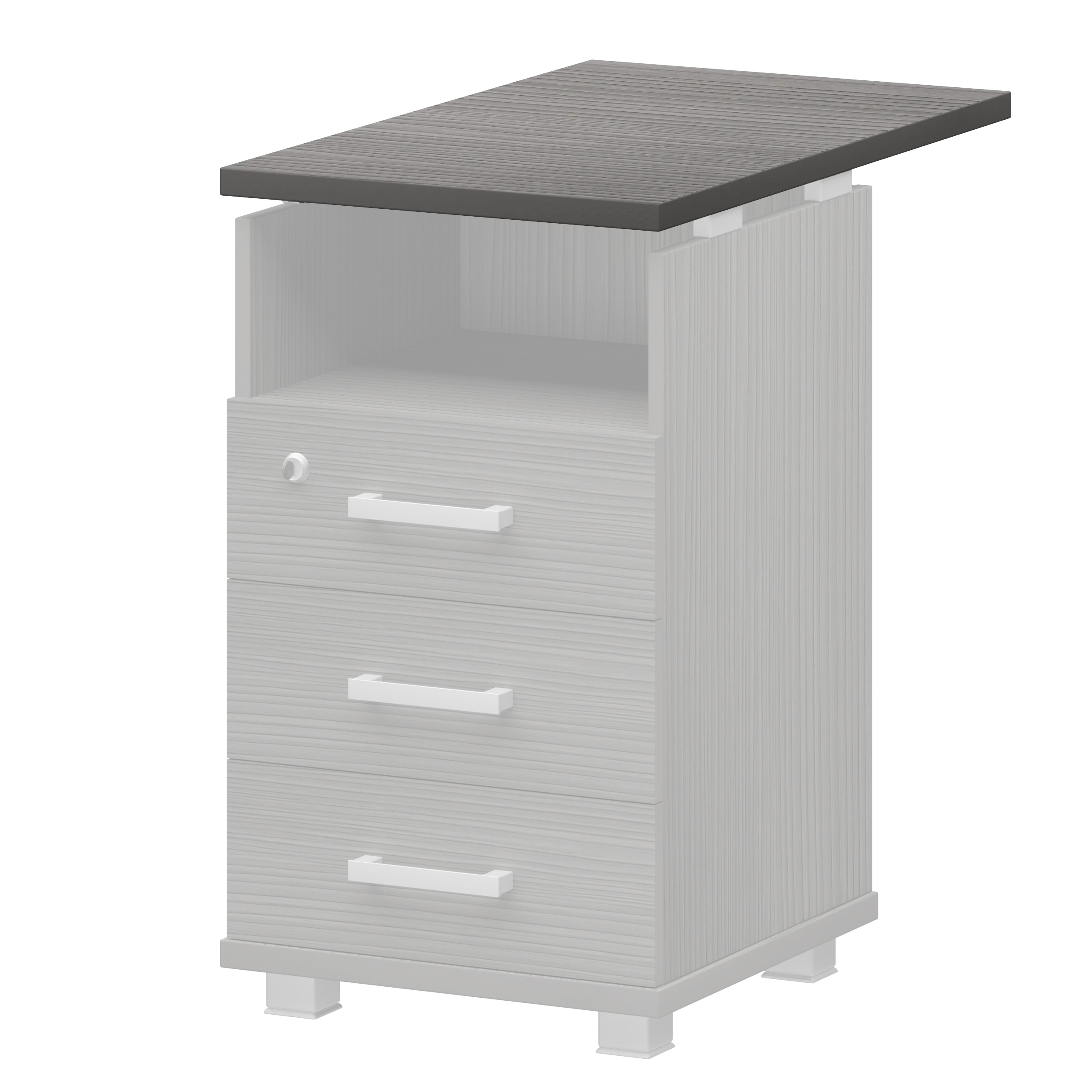 Топ к приставной тумбе НТ-320 Аргентум НТ-320/73 Лиственница