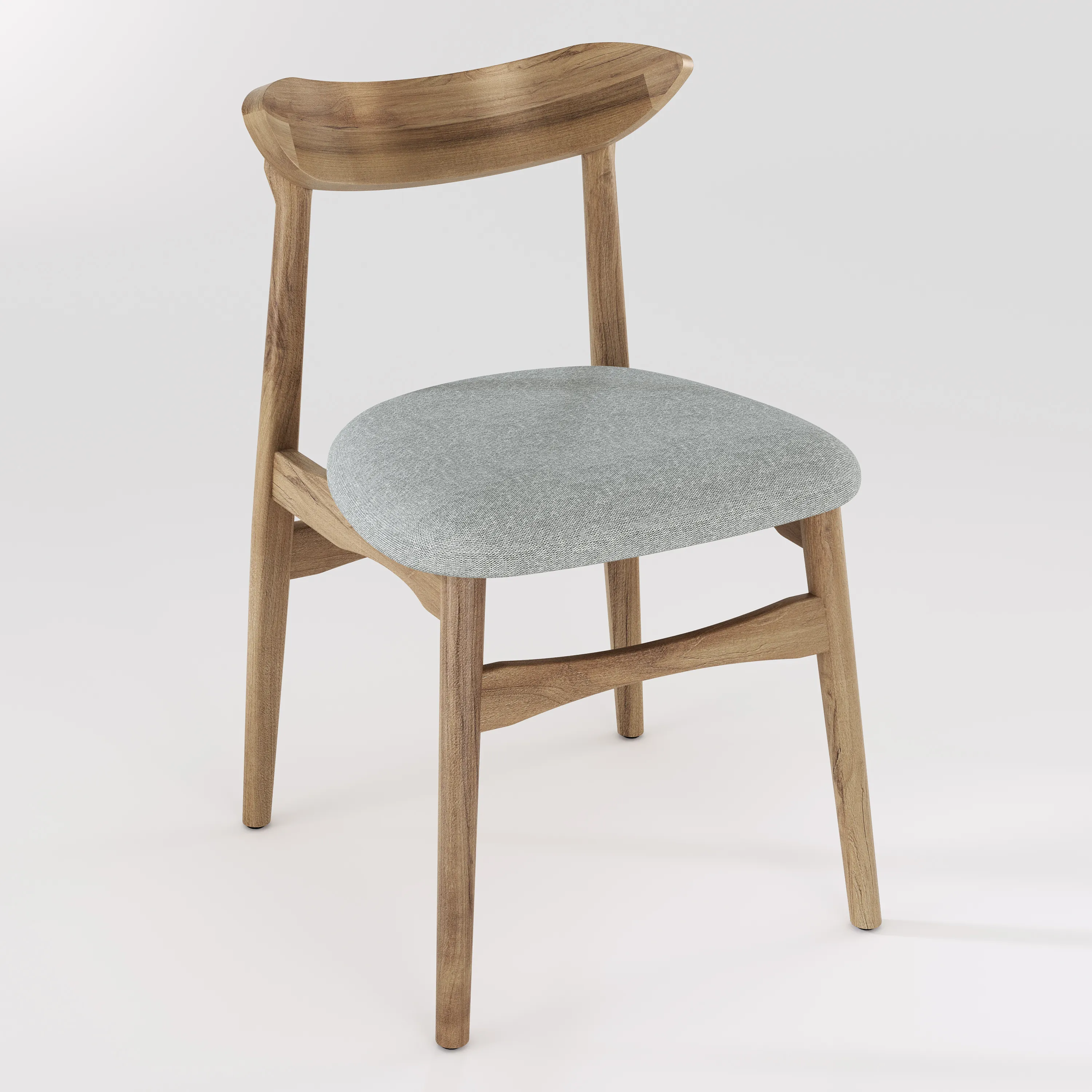 Стул Джеро  AL-104 натуральный орех