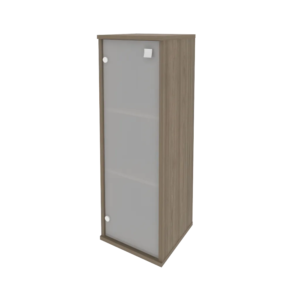 Шкаф средний узкий левый/правый (1 средняя дверь стекло) Style Л.СУ-2.4 Л/Пр