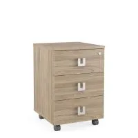 Тумба подкатная с 3 ящиками Solid SOL297303