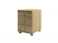 Тумба подкатная с замком на верхний ящик Space S-91