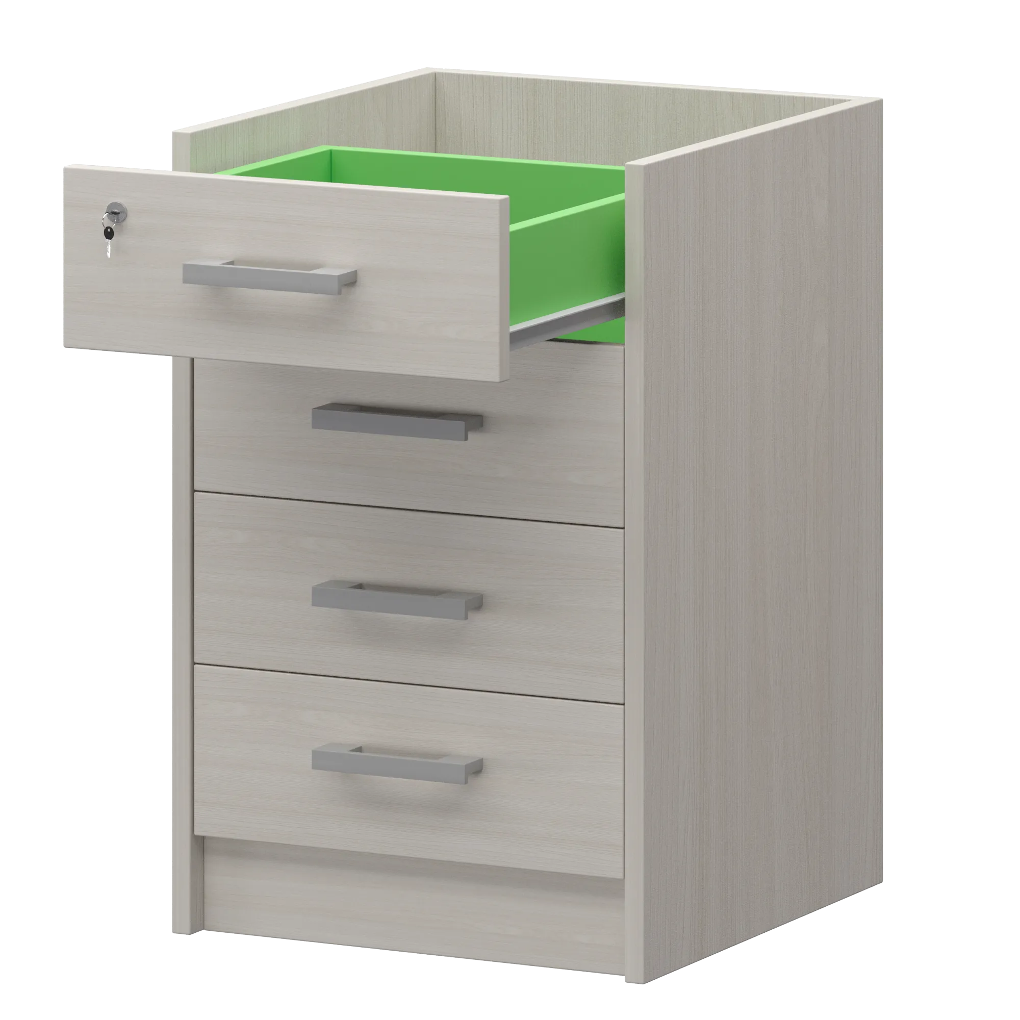 Каркас тумбы приставной Арго АТ-05 Ясень шимо