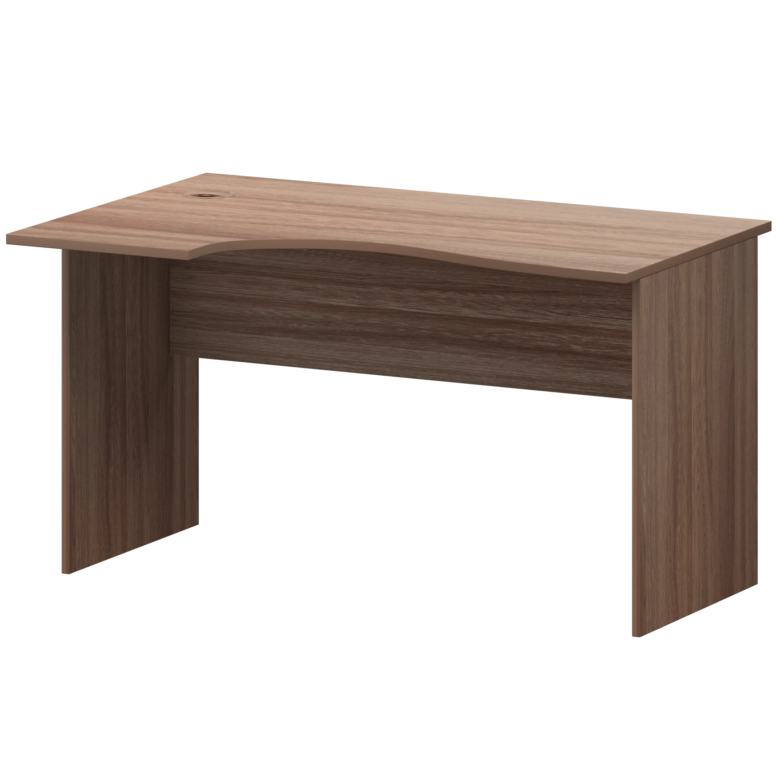 Стол криволинейный левый Арго А-200 L Темный шимо