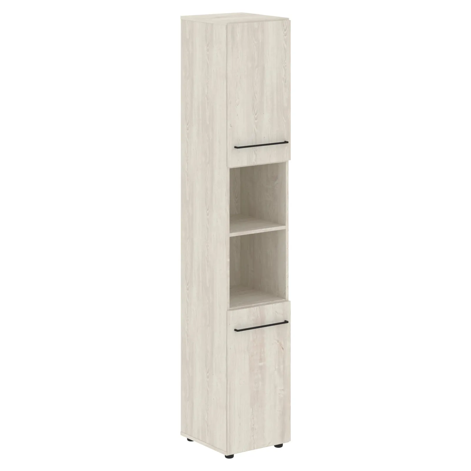 Шкаф колонка с глухими малыми дверьми, сосна Эдмонд, Loftis LHC 40.4