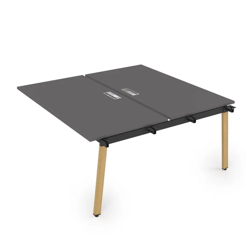 Стол системы БЕНЧ на 2 рабочих места, средний модуль Arredo 10БДС.289 (ivor wood)