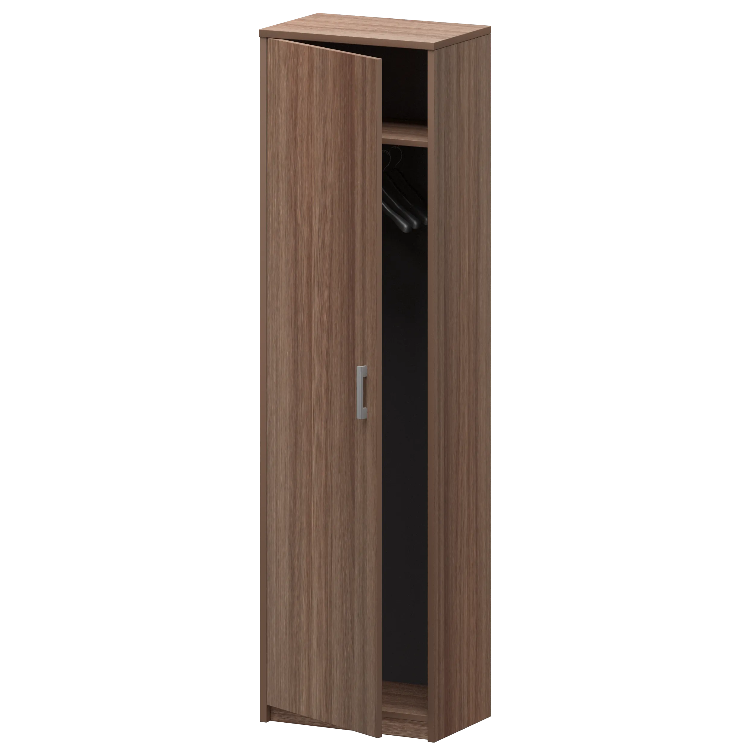 Гардероб узкий Арго А-308 Темный шимо