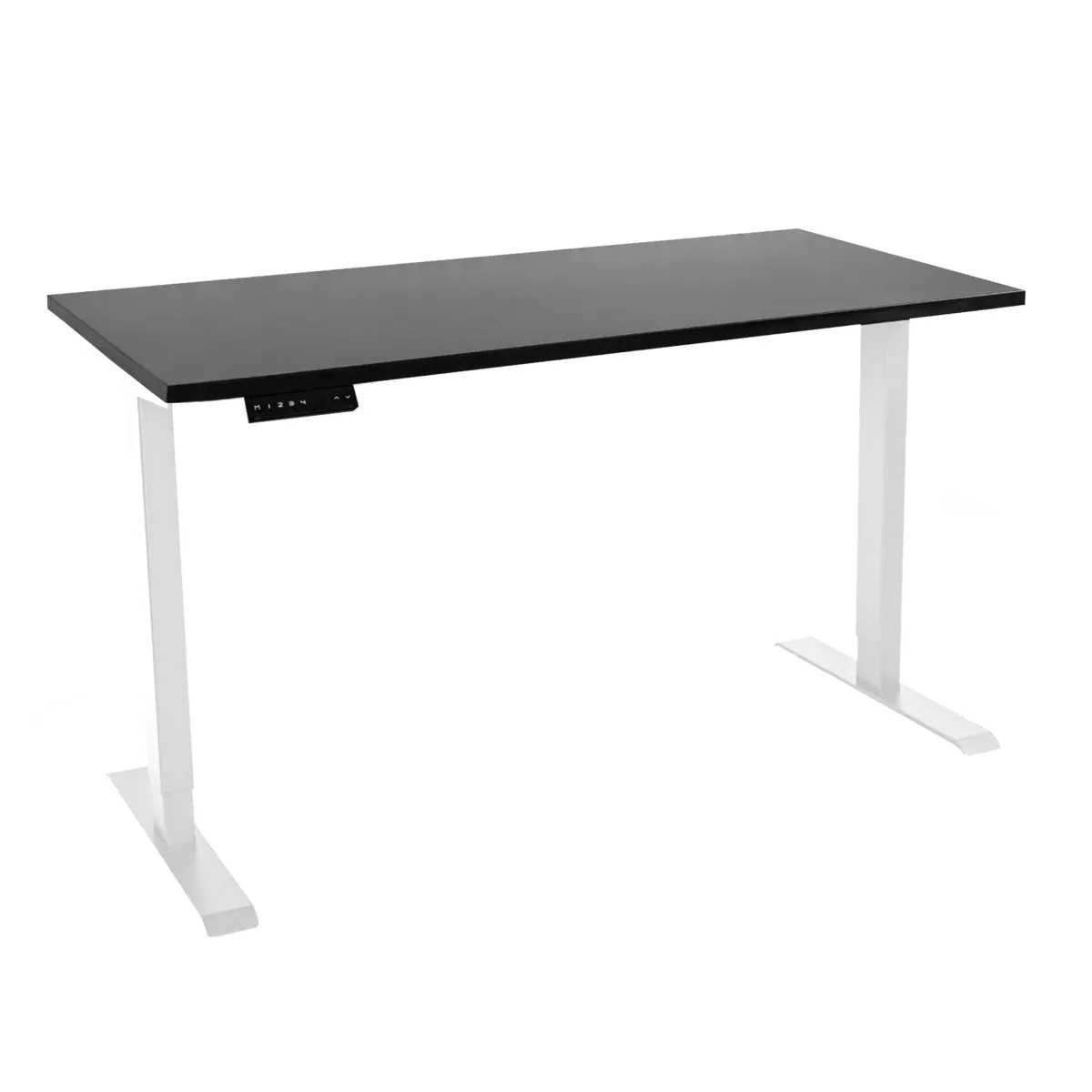 Стол с регулировкой высоты электрический LuxAlto LA-T33-2AR2 белый/черный 180*80*2.5