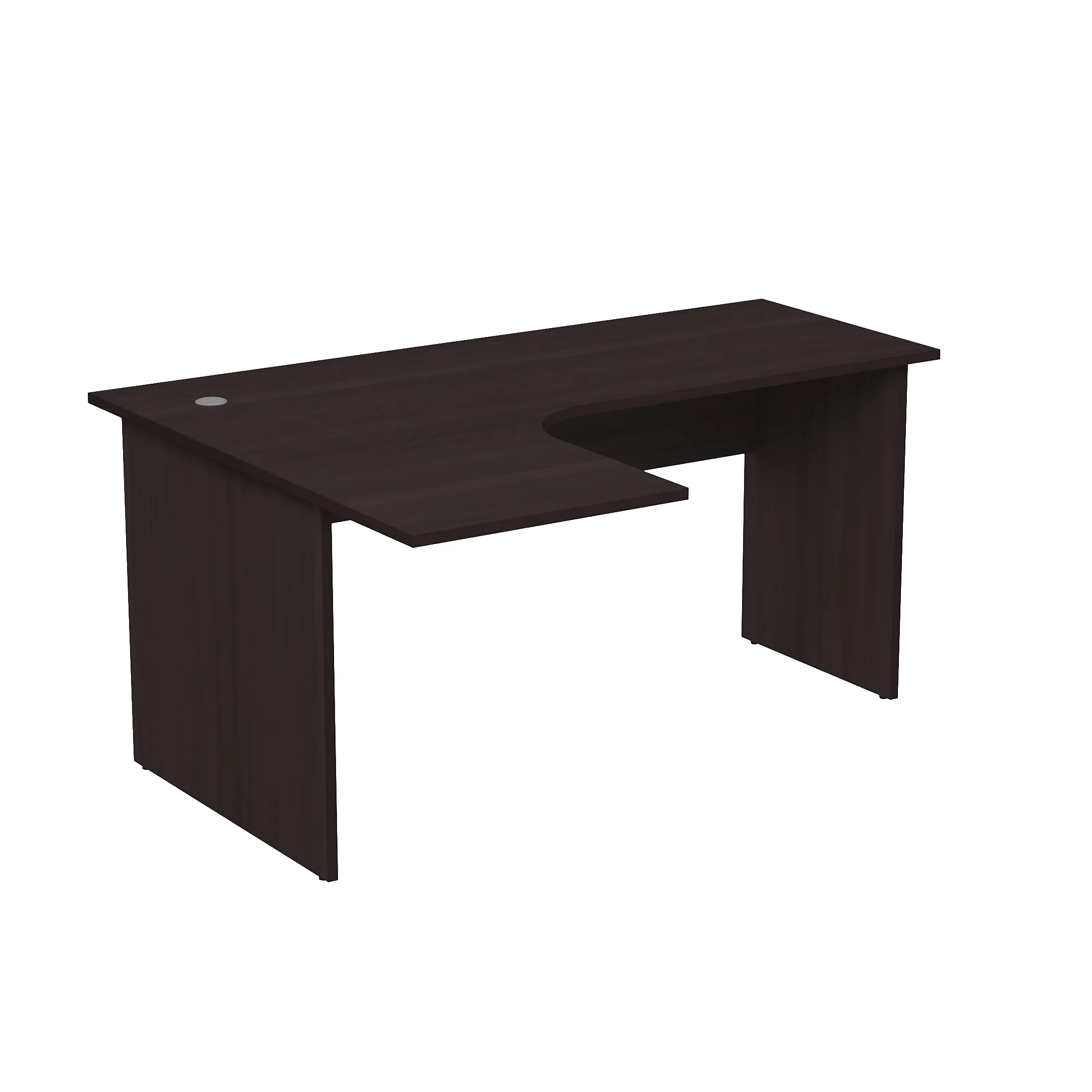 Стол криволинейный левый Стиль 2С.032 (венге)