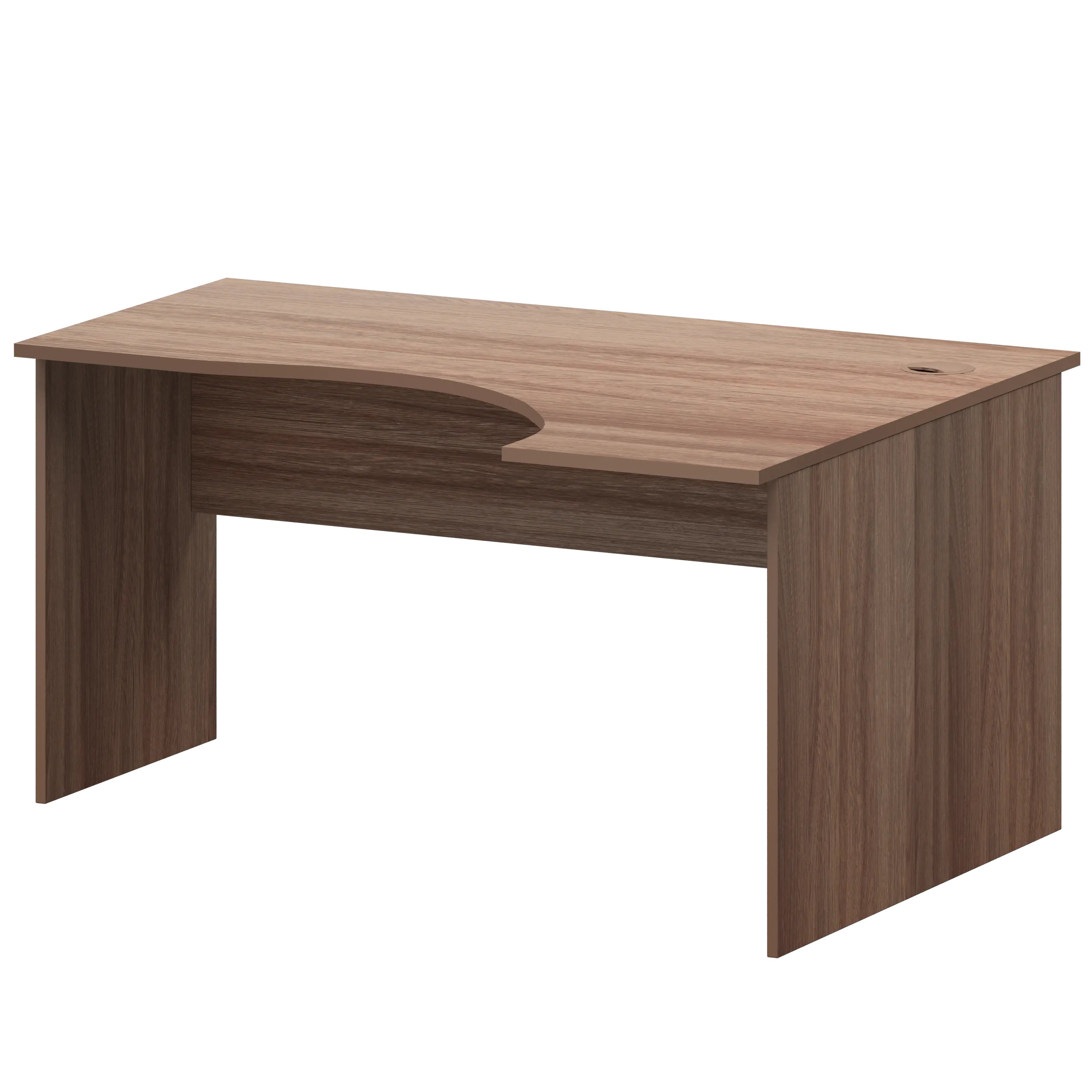 Стол криволинейный правый Арго А-201 R Темный шимо