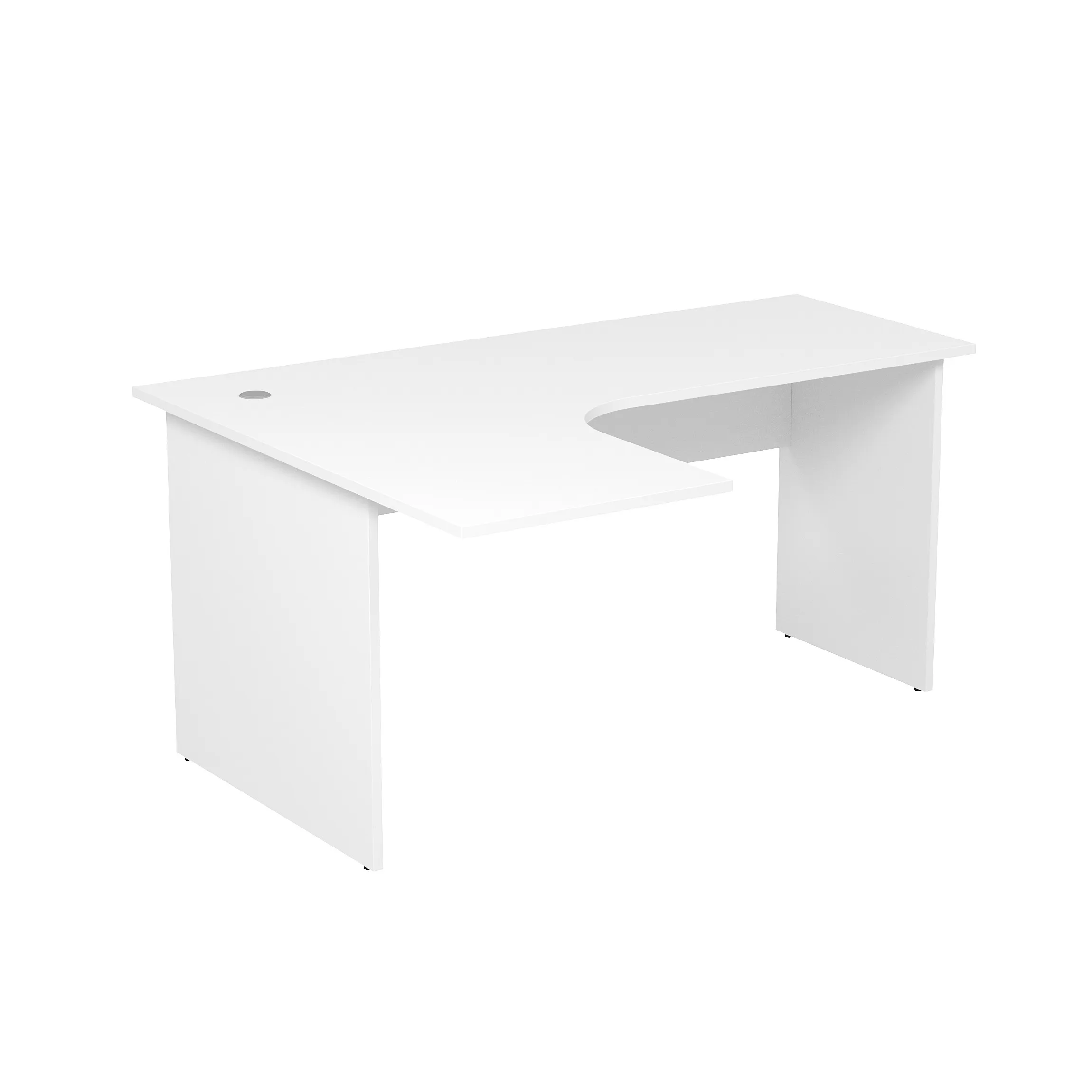 Стол криволинейный левый Стиль 2С.032 (белый)