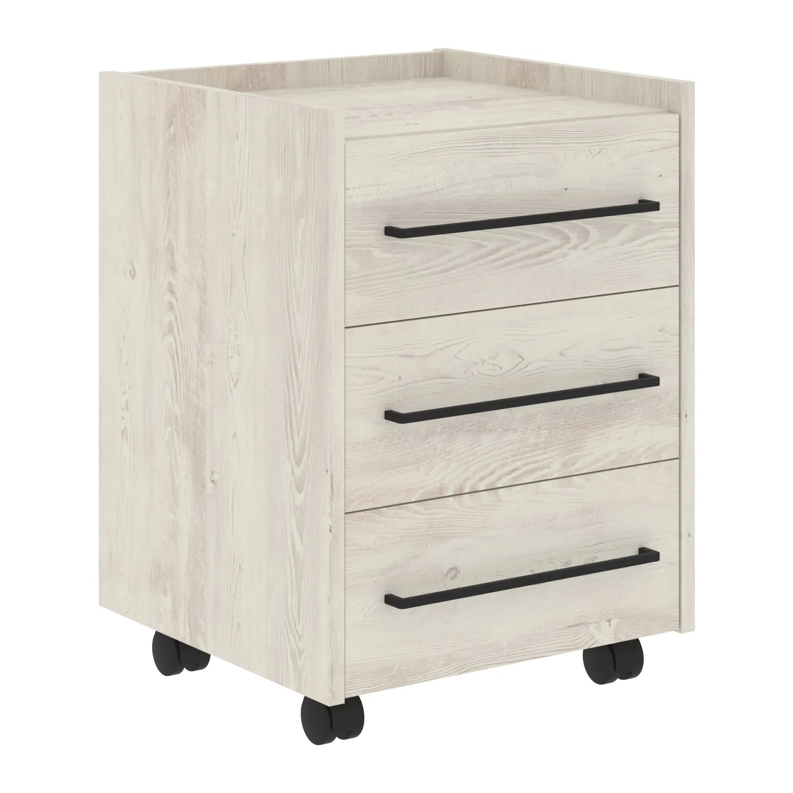 Тумба мобильная, сосна Эдмонд, Loftis LMC-3D