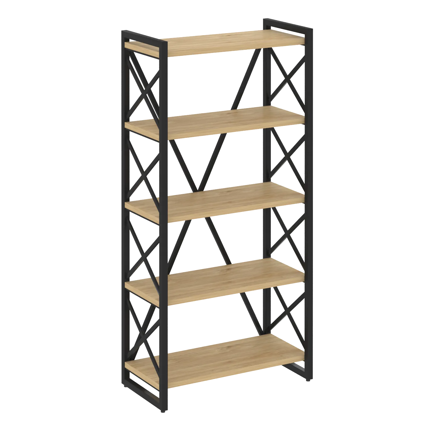 Стеллаж Loft на регулируемых опорах - 5 полки VR.L-MST.O-5.8