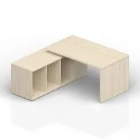 Стол Norman на сервисной тумбе левый NR180TSG