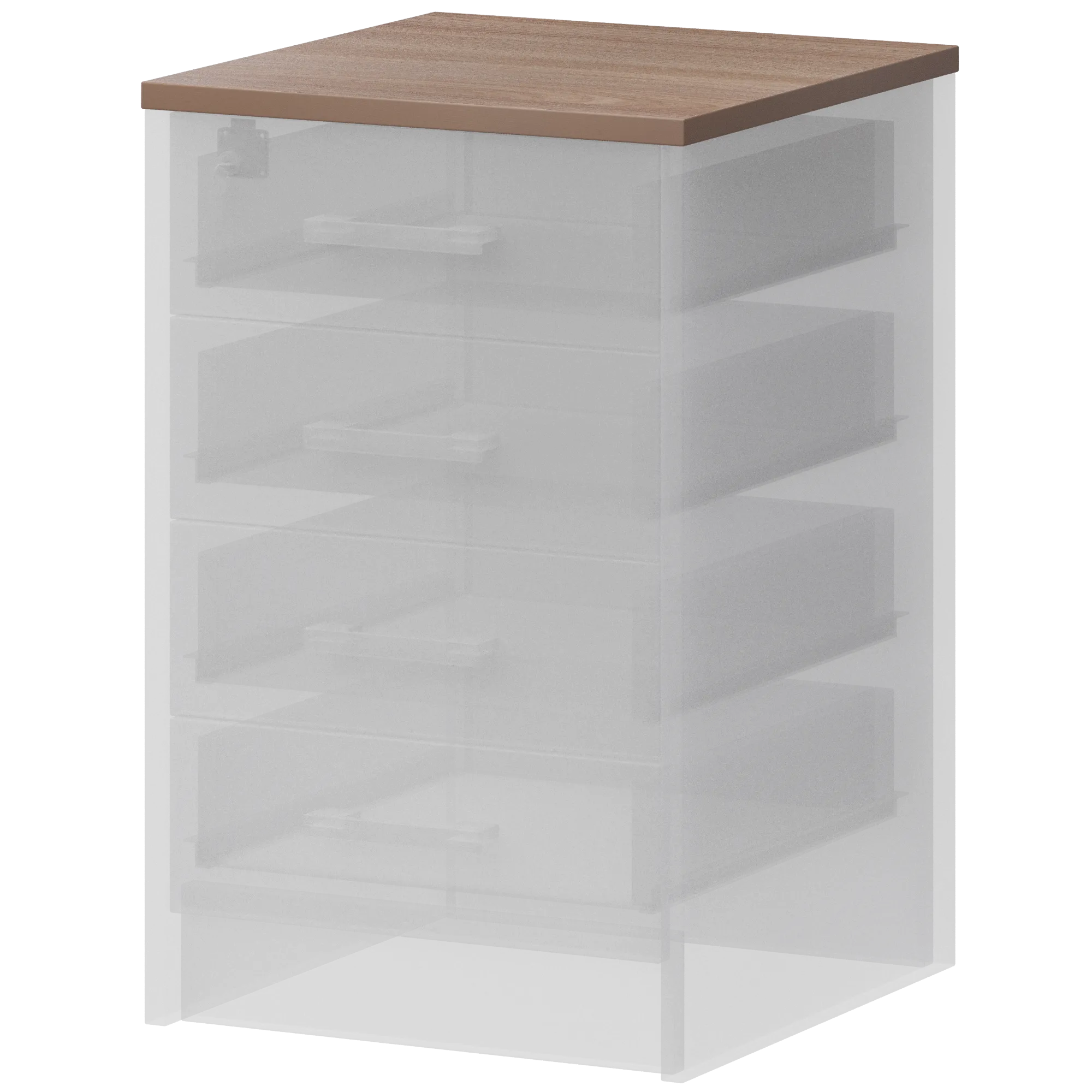 Крышка к тумбе приставной (АТ-05) Арго А-705 Темный шимо