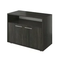 Тумба для оргтехники Канцлер КЦ08.12 дерево карбон