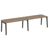 Рабочая станция (опоры - массив дерева, дуб темный) ONIX WOOD OW.RS-2.4.8