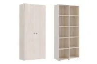 Изображение шкаф для бумаг закрытый зион (zion) zio28550022 дуб шамони светлый