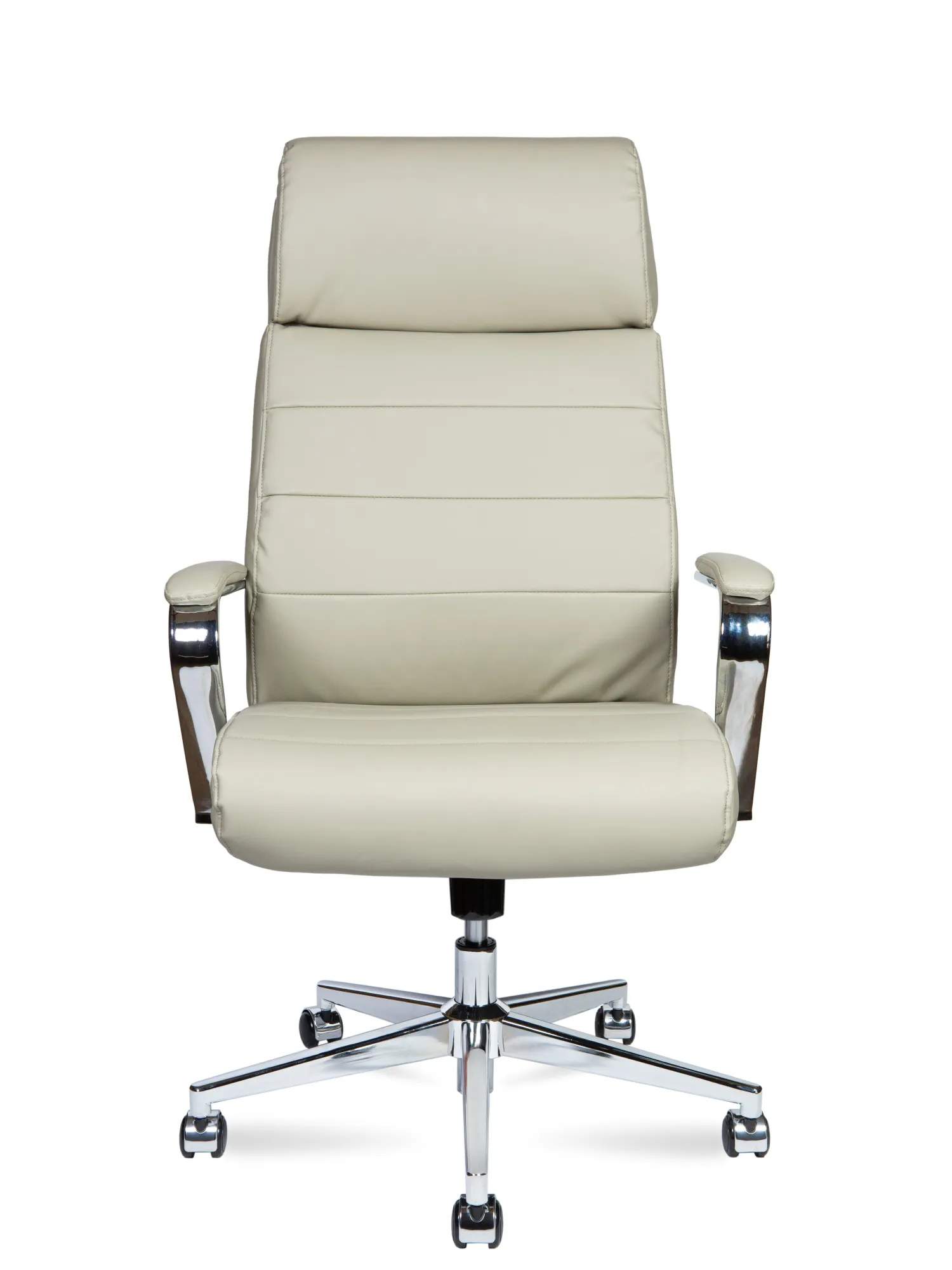 Изображение кресло для руководителя norden atlant (атлант) бежевая экокожа