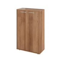 Шкаф низкий закрытый Канцлер КЦ38.40 бук артизан трюфельный