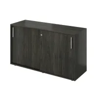 Тумба купе на опорах Канцлер КЦ22.12 дерево карбон