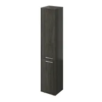 Шкаф колонка высокая закрытая 2 двери Канцлер КЦ32.12 дерево карбон