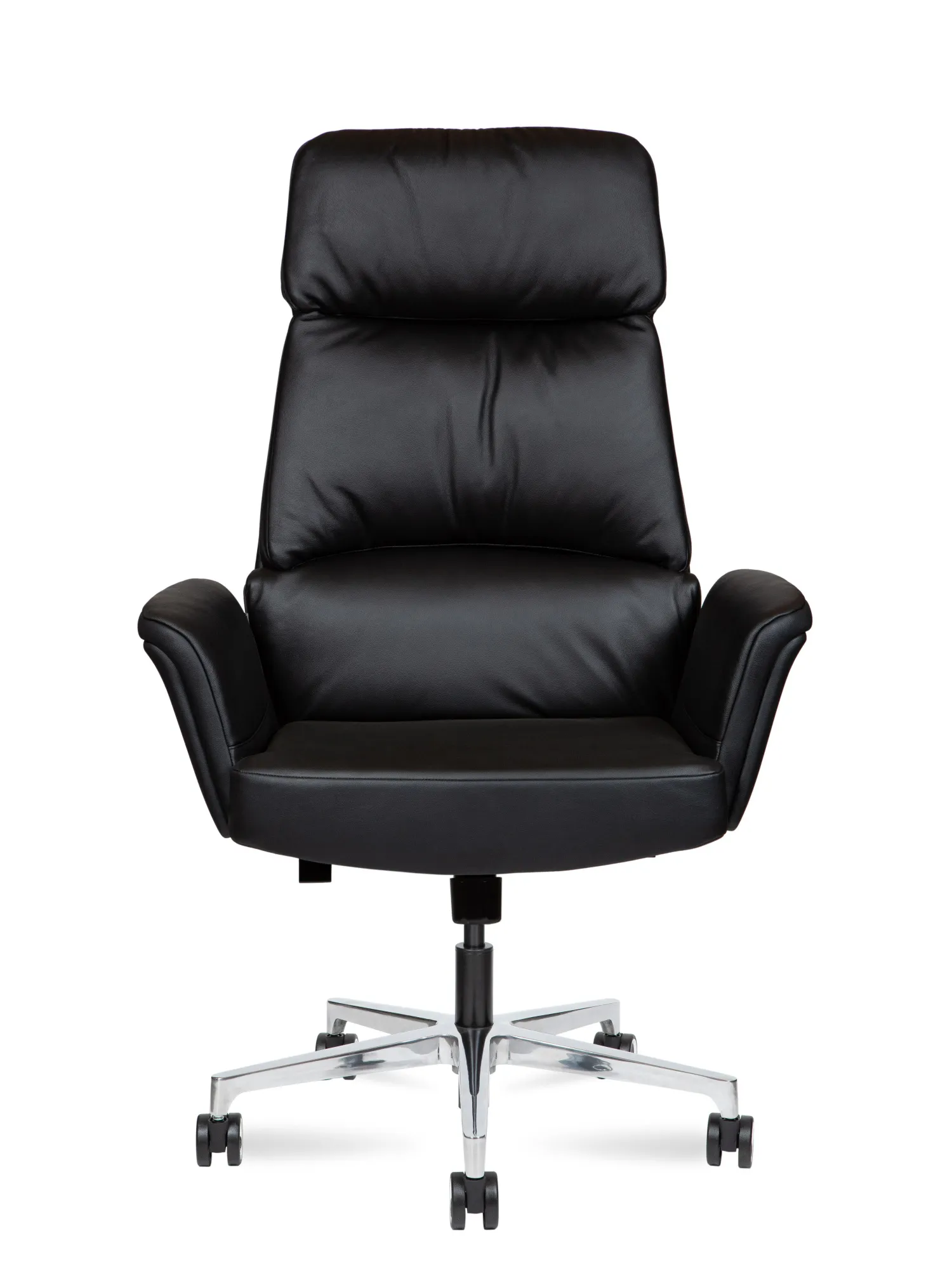 Изображение кресло norden bonno черная кожа