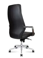 Изображение кресло norden capital black черная экокожа