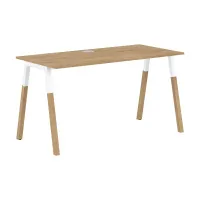 Стол письменный FST 1367 (гамильтон/белый) Forta