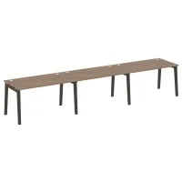 Рабочая станция (опоры - массив дерева, дуб темный) ONIX WOOD OW.RS-3.3.8