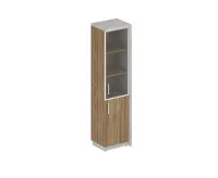 Шкаф К10, Дуб Чарльстон/Бетон Чикаго, Wood&Stone Комплект №10