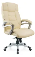 Кресло GK George Premium Beige экокожа бежевая