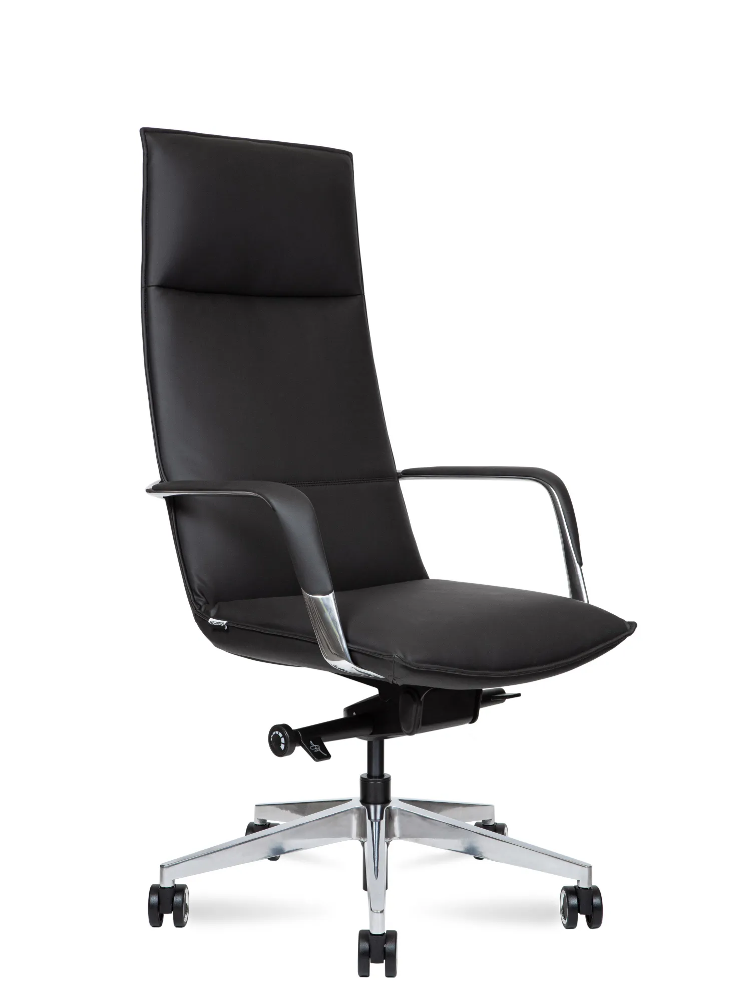 Изображение кресло norden parker черная экокожа